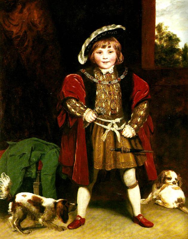 Sir Joshua Reynolds master crewe as henry Spain oil painting art